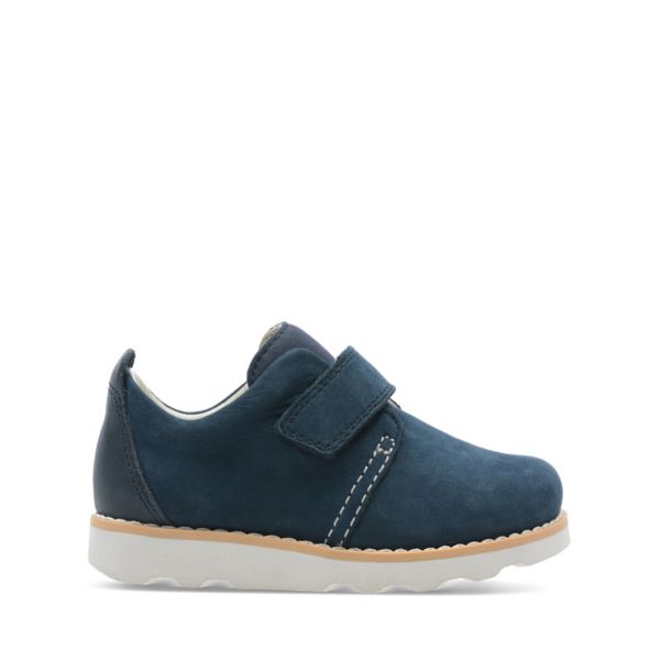 Clarks Boys Crown Park Toddler Casual Shoes Navy | USA-6527381